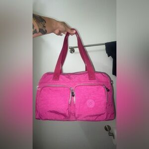 Kipling Fuchsia Tote Bag
